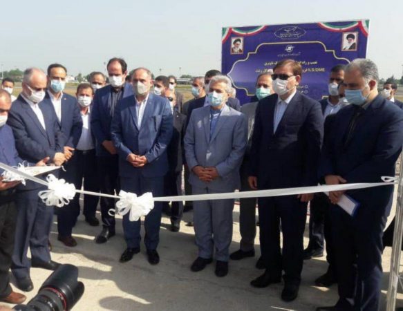 با حضور معاون رئیس‌جمهوری و استاندار گیلان صورت گرفت؛افتتاح پروژه‌های توسعه‌ای فرودگاه بین المللی سردارجنگل رشت