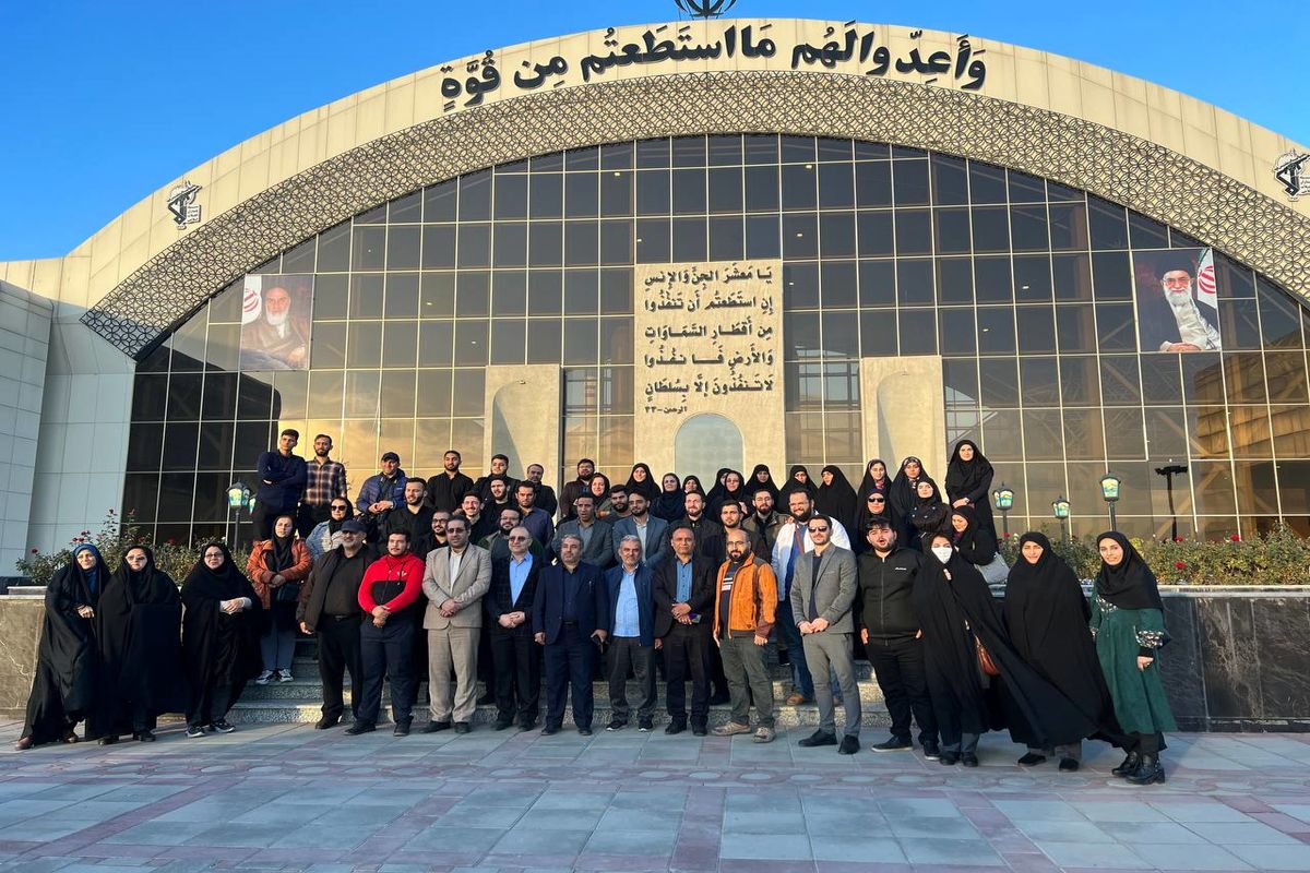 بازدید ۱۲۰ فعال رسانه‌ای گیلان از پارک هوافضای سپاه+تصاویر